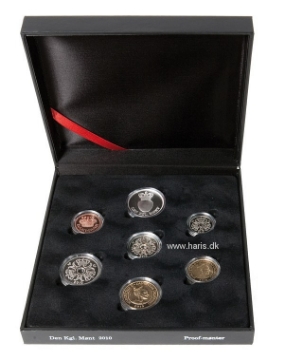 Picture of DENMARK Official Mint-Coin set 2010 PROOF