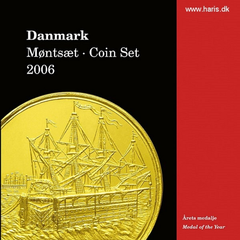 Picture of DENMARK Official Mint-Coin set 2006 BU