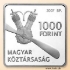 Picture of HUNGARY 1000 Forint 2007 Libelle KM797 BU