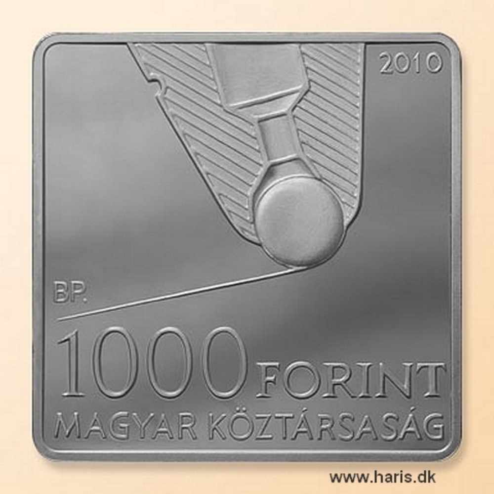 Picture of HUNGARY 1000 Forint 2010 Ballpoint Pen KM818 BU