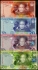 Picture of LESOTHO 10-100 Maloti 2010 (2011) P 21a-24a UNC