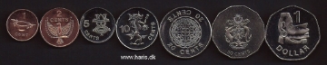 Picture of SOLOMON ISLANDS 1 Cent-1 Dollar 2005 KM24-72 UNC