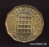 Picture of GREAT BRITAIN 3 Pence 1966 KM900 UNC