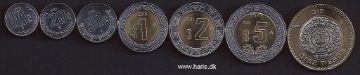 Picture of MEXICO 10 Centavos-10 Pesos 2010-11 KM new UNC 
