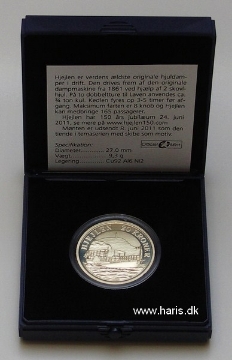 Picture of DENMARK 20 Kroner 2011 "Hjejlen" PROOF