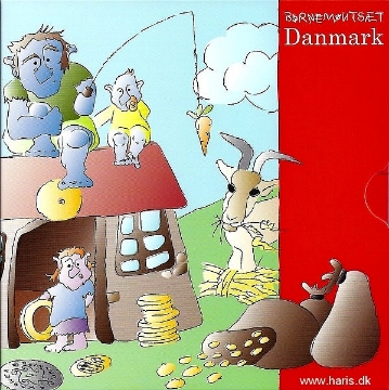 Picture of DENMARK Official Mint-Children´s Coin Set 2012 BU