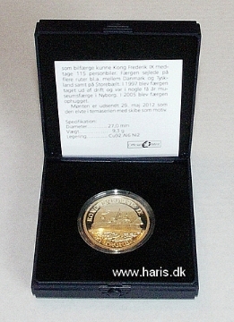 Picture of DENMARK 20 Kroner 2012 "Kong Frederik IX" KM new PROOF