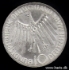 Picture of GERMANY F.R. 10 Mark 1972J Comm. Silver KM130 aUNC