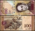 Picture of VENEZUELA 100 Bolivares 2011 03.02. P new UNC