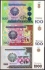 Picture of UZBEKISTAN 3-1000 Som 1994-2001 P74-82 UNC