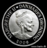 Picture of DENMARK 10 Kroner 2006 Comm. Silver Snow Queen KM914a PROOF