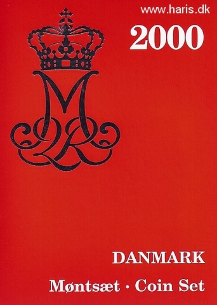 Picture of DENMARK Official Mint-Coin set 2000 KM MS45 BU