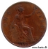 Picture of GREAT BRITAIN 1 Penny 1919 KM810 F