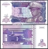 Picture of ZAIRE 1 Nouveau Zaire 1993 P52, Radar serial number UNC