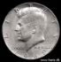 Picture of U.S.A. 1/2 Dollar 1969 D Silver KM202a aUNC