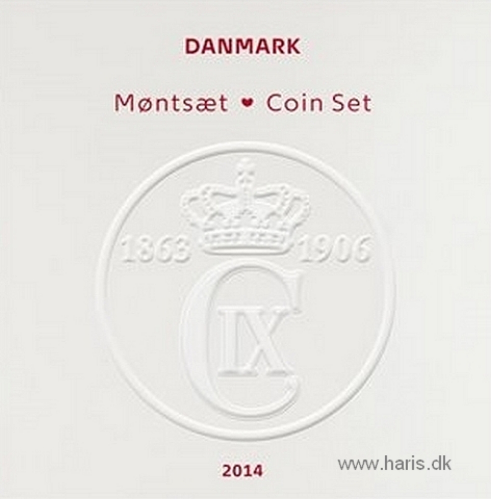 Picture of DENMARK Official Mint-Coin set 2014 BU