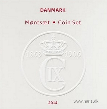 Picture of DENMARK Official Mint-Coin set 2014 BU