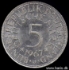 Picture of GERMANY 5 Mark 1967 J Silver KM112.1 aUNC