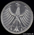 Picture of GERMANY 5 Mark 1967 J Silver KM112.1 aUNC