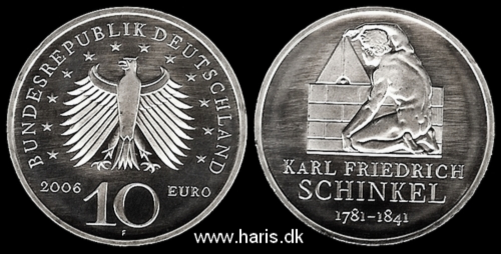 Picture of GERMANY 10 Euro 2006 F Comm. Silver KM245 UNC