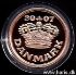 Picture of DENMARK 25 Ore 2007 KM868.2 PROOF