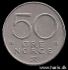 Picture of NORWAY 50 Ore 1974 KM418 VF