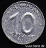 Picture of GERMANY D.R. 10 Pfennig 1952 A KM7 F