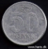 Picture of GERMANY D.R. 50 Pfennig 1958 A KM12 F+/VF