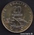 Picture of DJIBOUTI 20 Francs 1999 KM24 UNC