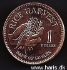 Picture of GUYANA 1 Dollar 2005 KM50 UNC