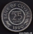 Picture of GUYANA 25 Cents 1990 KM34 UNC