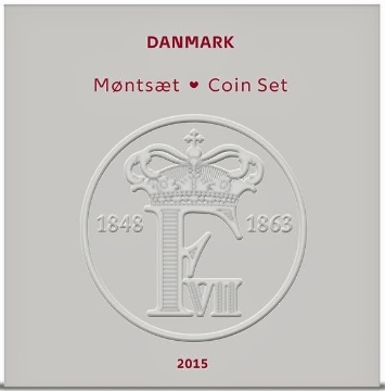 Picture of DENMARK Official Mint-Coin set 2015 BU