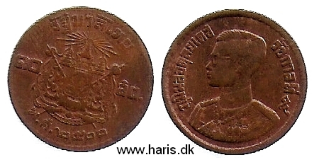 Picture of THAILAND 10 Satang BE2500 (1957) KM79a XF