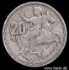 Picture of GREECE 20 Drachmai 1960 Silver KM85 VF