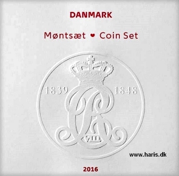 Picture of DENMARK Official Mint-Coin set 2016 BU