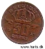 Picture of BELGIUM 50 Centimes 1959 KM148.1 VF+