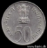 Picture of INDIA 50 Paise 1964 Comm. KM57 XF