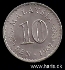 Picture of MALAYSIA 10 Sen 1967 KM3 UNC