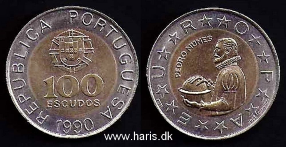 Picture of PORTUGAL 100 Escudos 1990 KM645.2 UNC