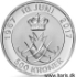 Picture of DENMARK 500 Kroner 2017 Comm. Silver KM new PROOF