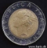 Picture of ITALY 500 Lire 1998 Comm. KM193 aUNC