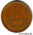 Picture of JAPAN 10 Yen Yr.40 (1965) Showa KM73a VF