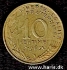 Picture of FRANCE 10 Centimes 1963 KM929 VF+/XF