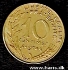 Picture of FRANCE 10 Centimes 1974 KM929 VF+/XF