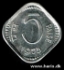 Picture of INDIA 5 Paise 1975 KM18 aUNC