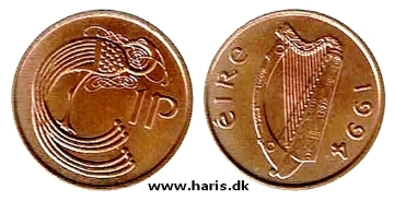 Picture of IRELAND 1 Penny 1994 KM20a UNC