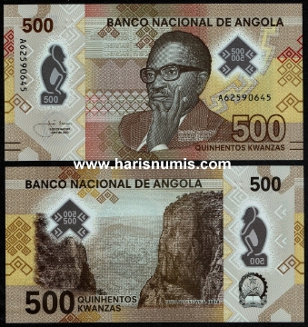 Picture of ANGOLA 500 Kwanzas 2020 P 161a UNC