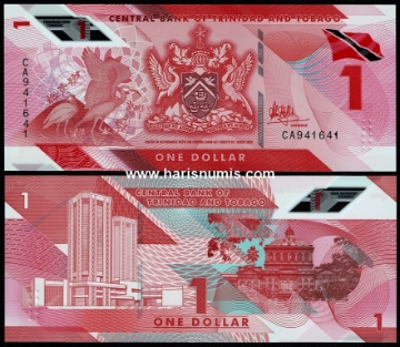 Picture of TRINIDAD & TOBAGO 1 Dollar 2020 P 60a UNC