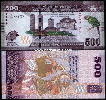 Picture of SRI LANKA 500 Rupees 2013 Comm. P 129a UNC