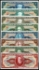 Picture of BRAZIL ND(1954-67) 8 pc. Vintage set P150-185 UNC